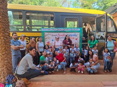 Projeto Tesouros do Cerrado leva crianças da educação infantil ao Parque Estadual do Cantão