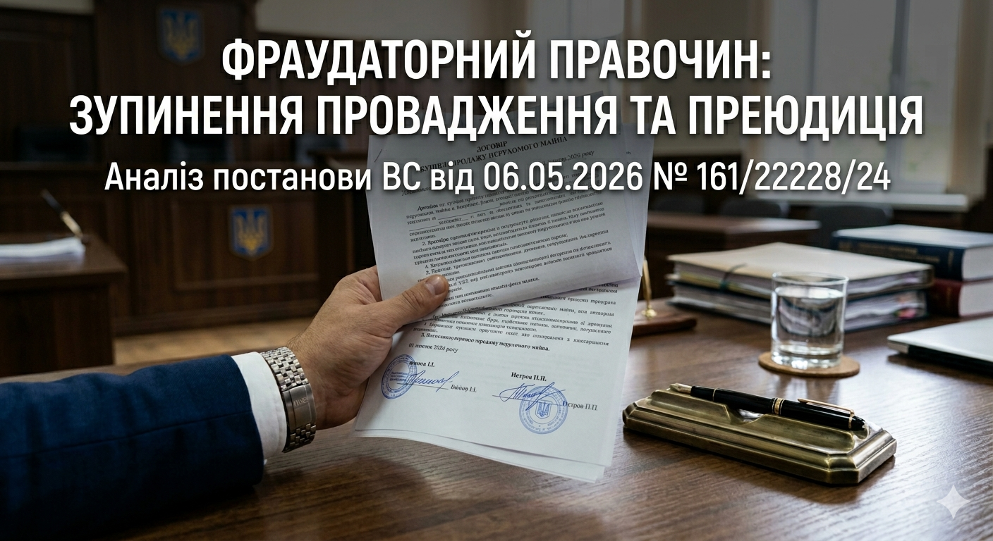 Фраудаторний правочин і зупинення провадження. Чи треба чекати справу про стягнення боргу.