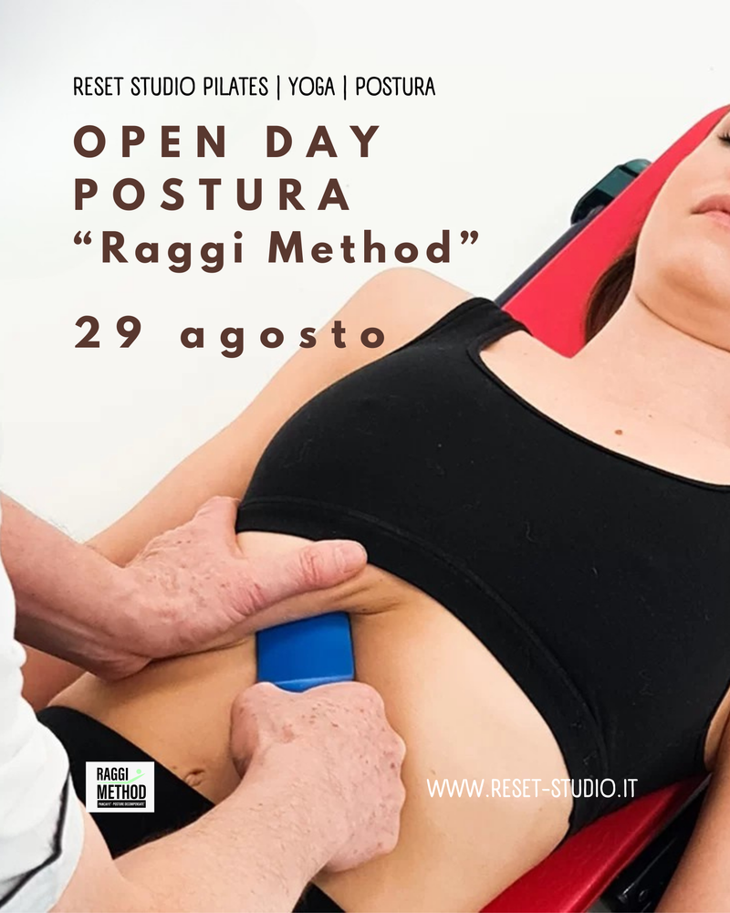 OPEN DAY RIEDUCAZIONE POSTURALE CON RAGGI METHOD