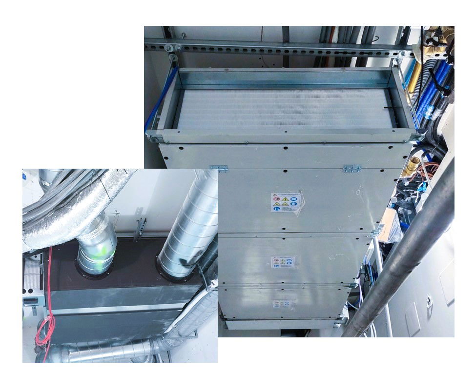 Realizzazione ex-novo di impianti di climatizzazione e ventilazione per sala di Risonanza Magnetica