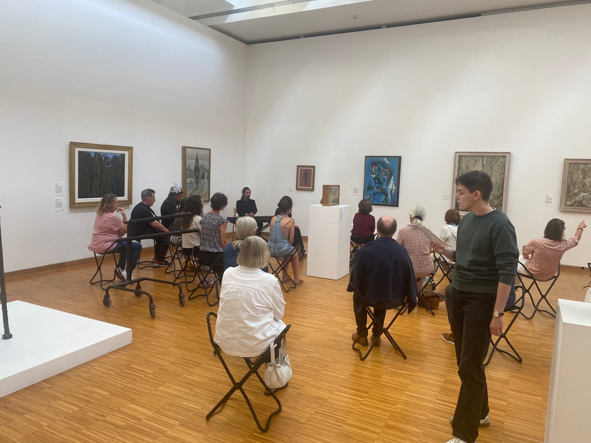 Présence d’Art en santé SISM 26 au musée de grenoble 