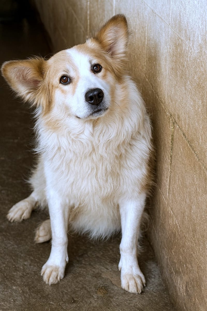 🐾 Finley – een zacht, slim en prachtig herdermixje 🐾