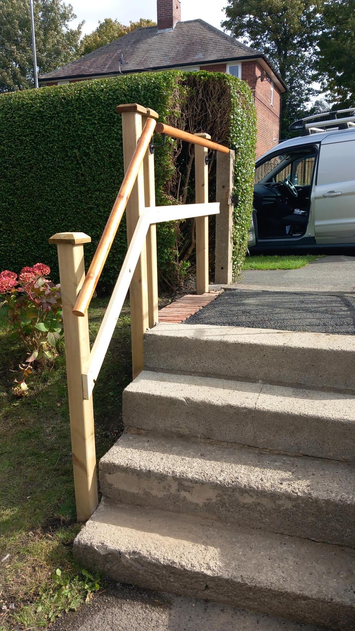 Grab Rails & Tarmac Repair