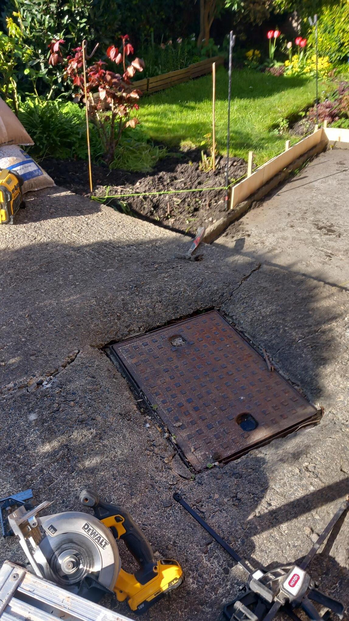 Concrete path repair