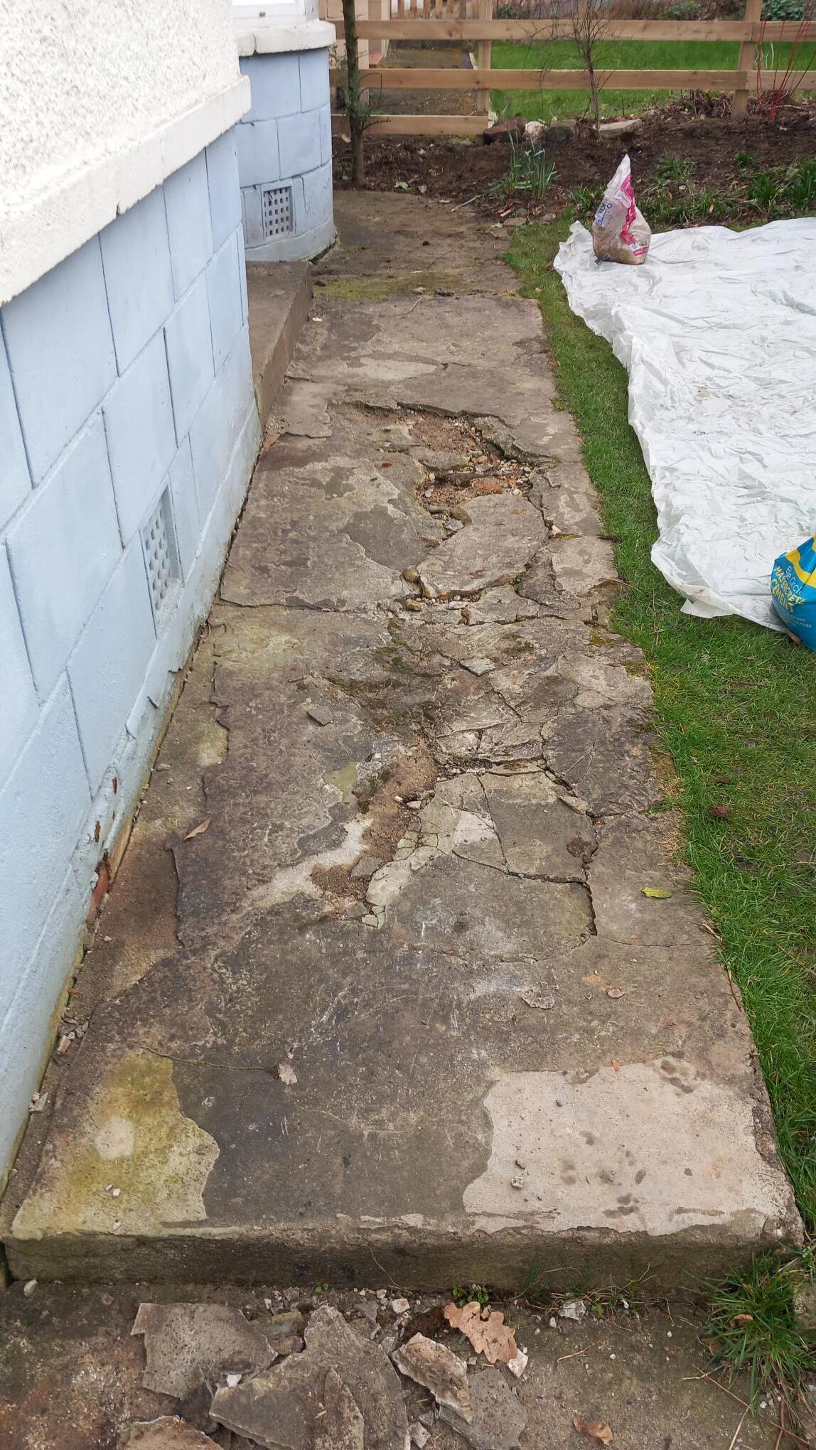 Concrete Path repair