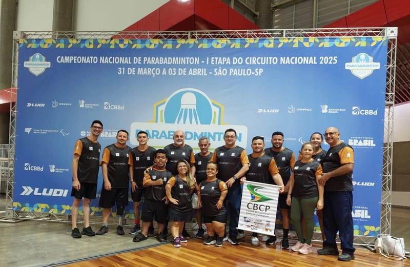 Equipe de Parabadminton de São Bento-PB já está em São Paulo para competir na I Etapa do Campeonato Brasileiro!