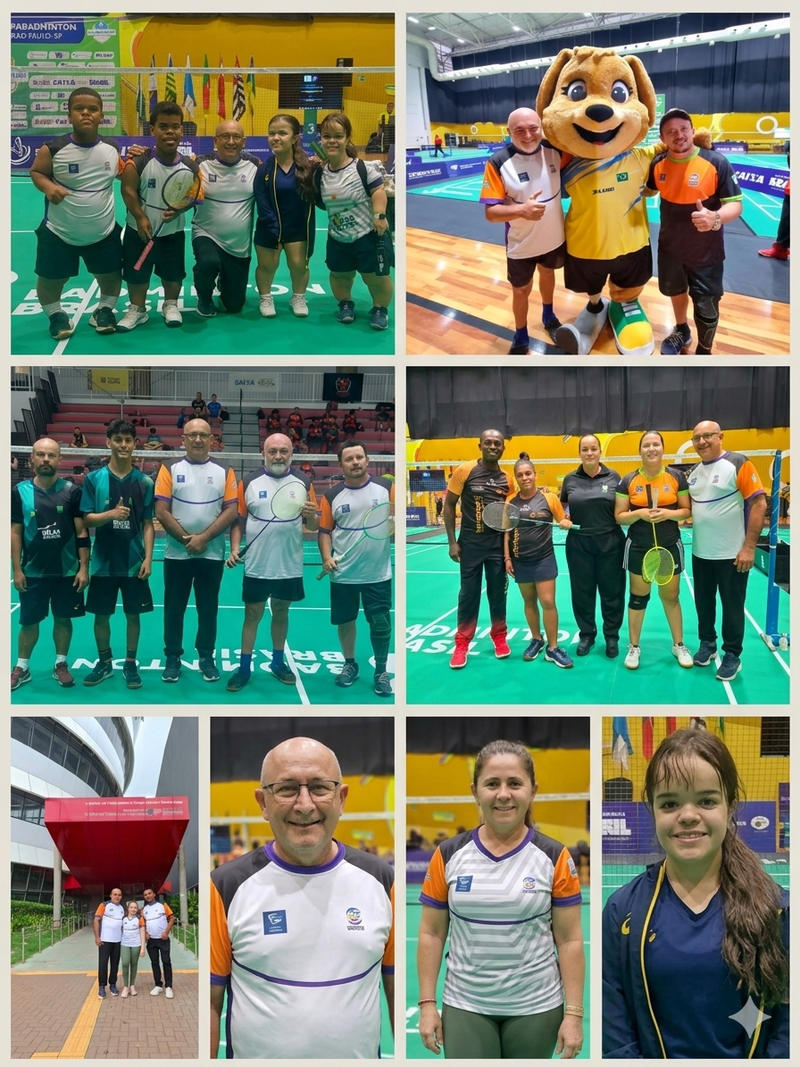 Associação Mãos Dadas representa São Bento (PB) na 1ª Etapa Nacional de Parabadminton 2026.
