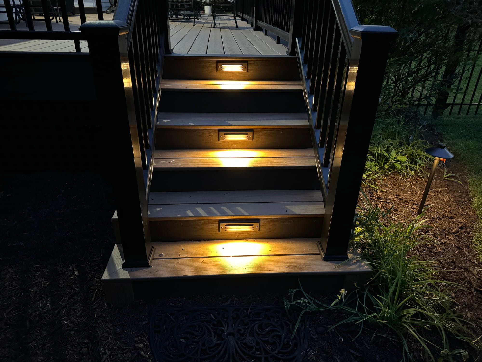 Landscape Lighting Step Lights Greenville SC