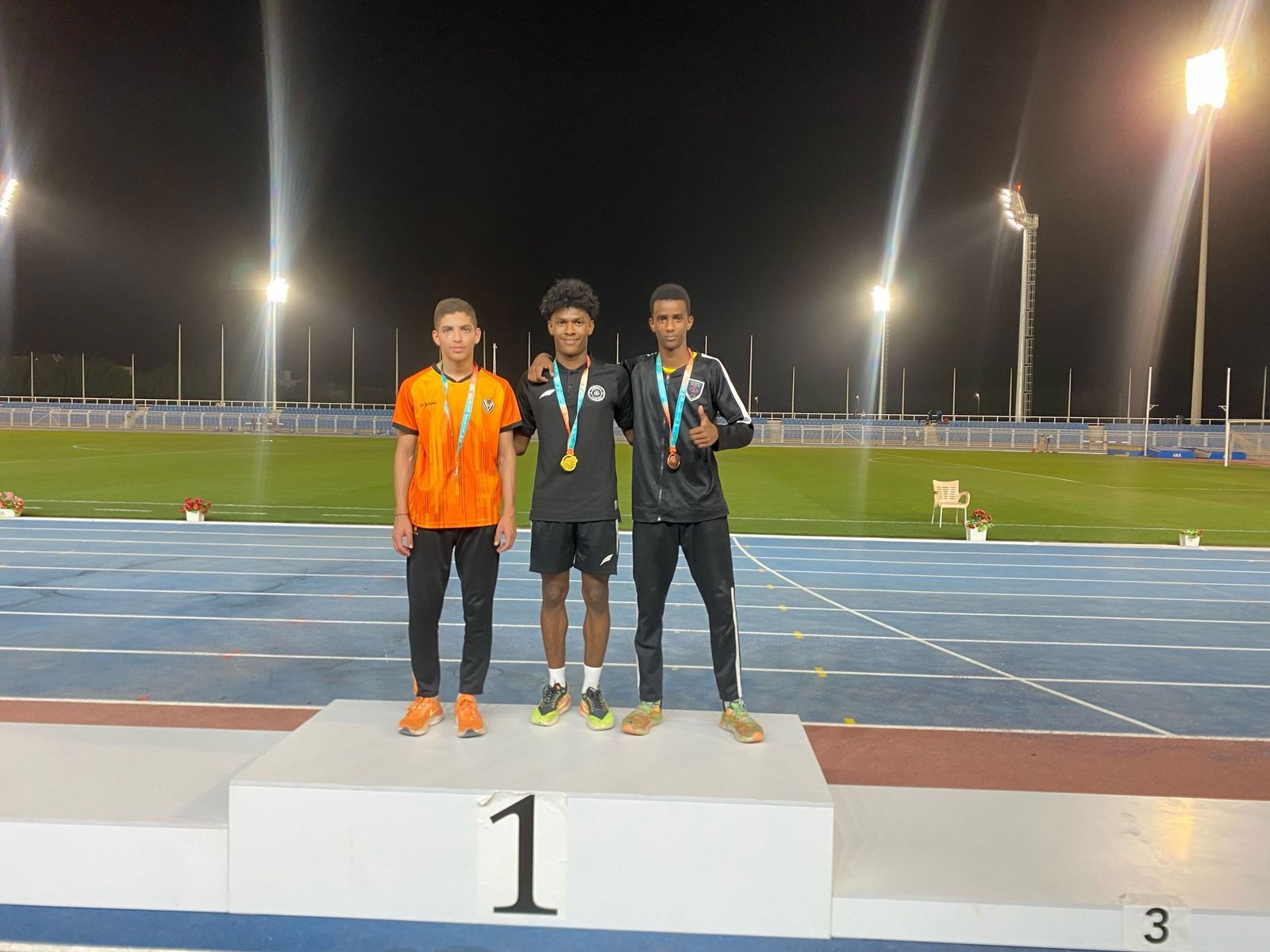 براعم وناشئو وج يتألقون في بطولة المملكة لألعاب القوى