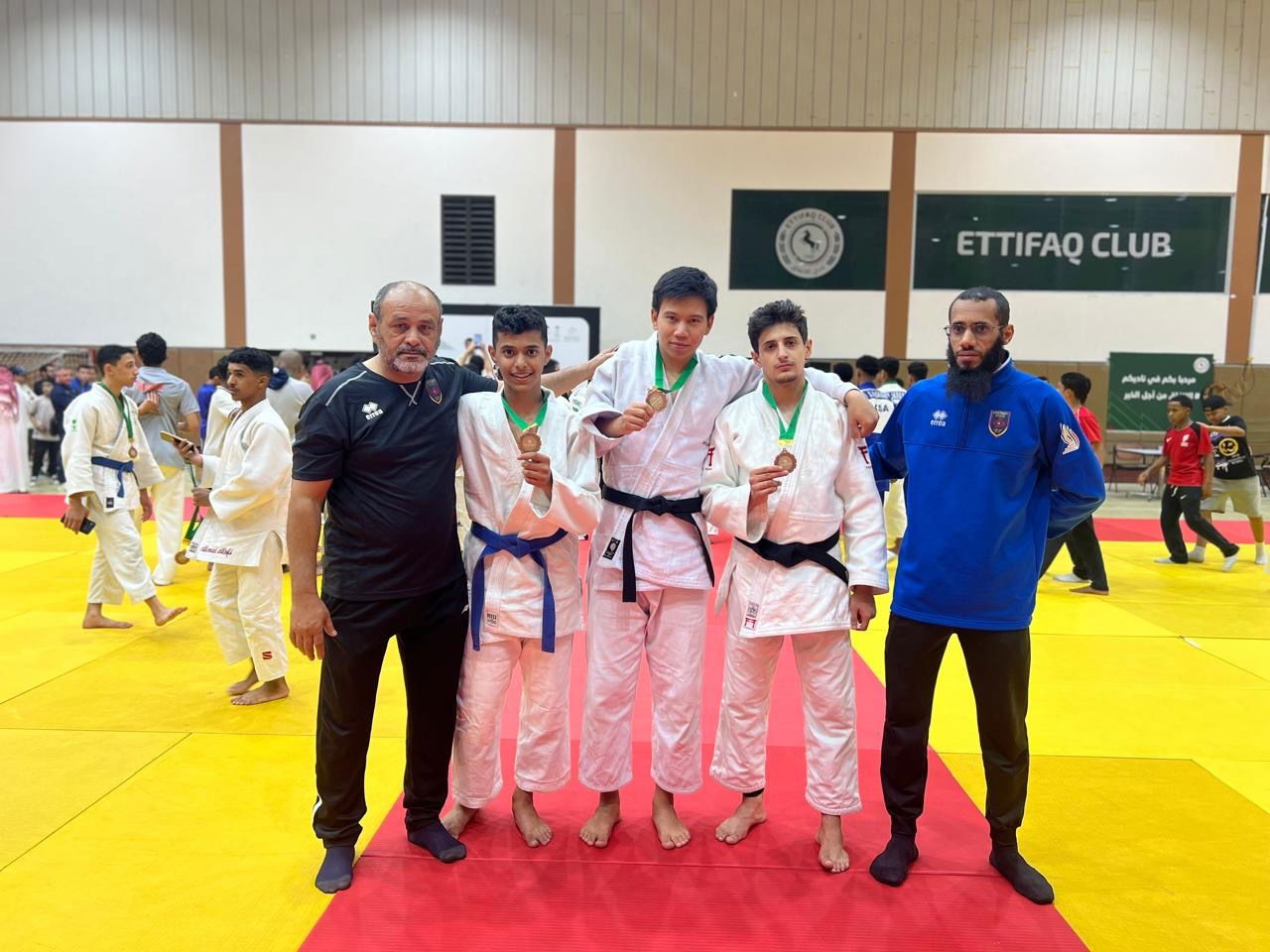 وج يحل في المركز الـ11 ببطولة المملكة لناشئي الجودو