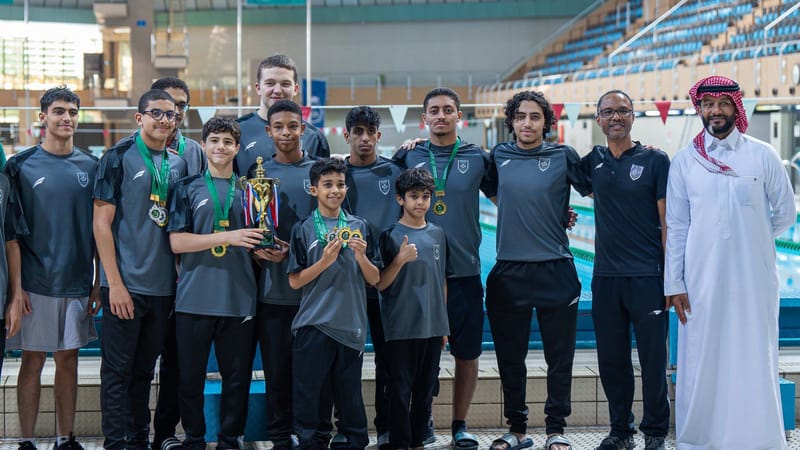 🎉إنجاز جديد لنادي وج في بطولة المنطقة الغربية للسباحة! 🏊‍♂️