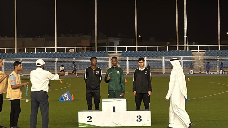 📄| نادي وج يحقق إنجازًا كبيرًا في ملتقى المملكة التأهيلي الثاني لألعاب القوى بالقطيف، بحصده المراكز الثلاثة الأولى في سباق 1500م موانع، والمركز الثالث في سباق 5000م (فئة الشباب)