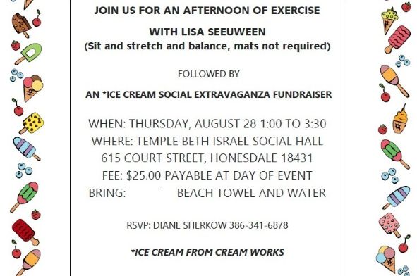 Ice Cream and Exercise!