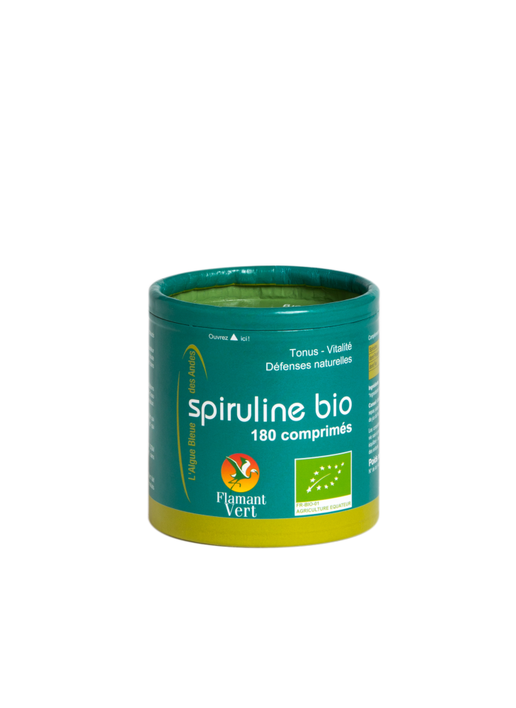Spiruline 180 comprimés