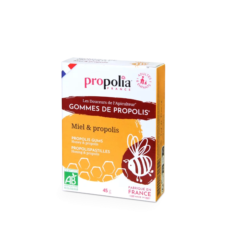 Gommes de Propolis Miel