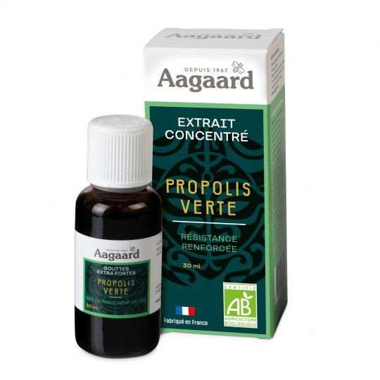 Gouttes à la propolis verte extra fortes - 30 ml