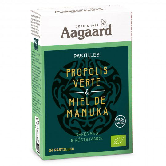 Pastilles Propolis Verte & Miel de Manuka