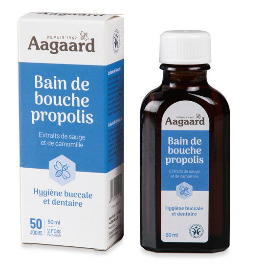 Bain de bouche à la propolis – Hygiène buccale et dentaire