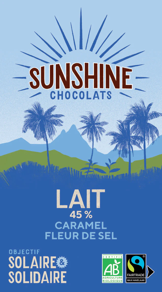 Lait 45% caramel fleur de sel