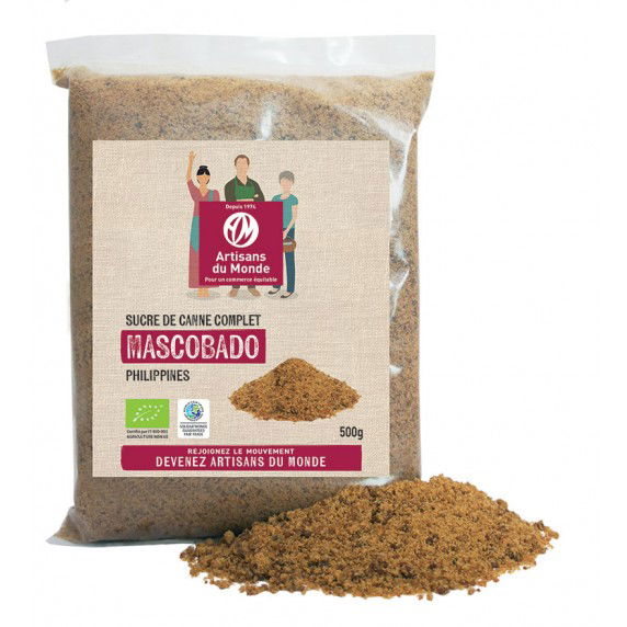 Sucre Mascobado bio - 500g - Philippines