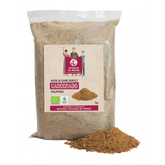 Sucre mascobado Bio - 1kg - Philippines