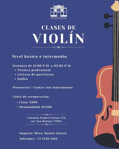 CLASES DE VIOLÍN image