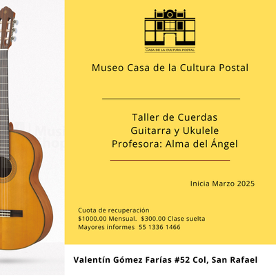 TALLER DE CUERDAS GUITARRA Y UKULELE image