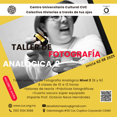 TALLER DE FOTOGRAFÍA ANALOGICA NIVEL 2 image