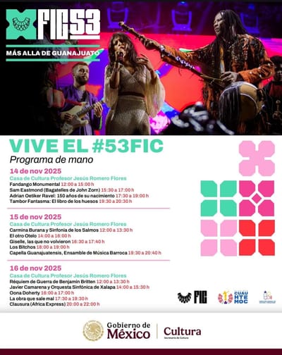 EL FIC LLEGA A LA CASA DE CULTURA JESÚS ROMERO FLORES image