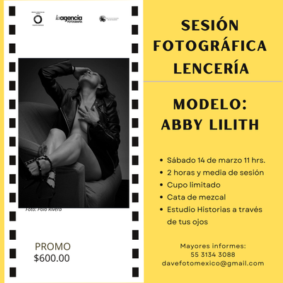 SESIÓN FOTOGRÁFICA EN LENCERÍA image