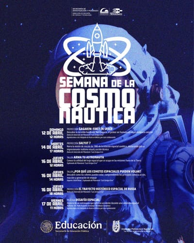 SEMANA DE LA COSMONAUTICA 2026 image