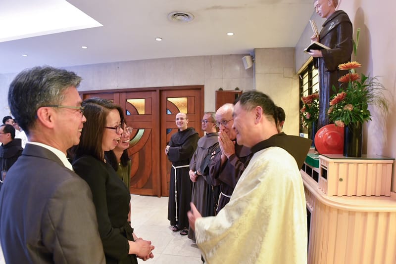 2025年7月1日 李皓朗方濟兄弟 舉行宣發隆重聖願。