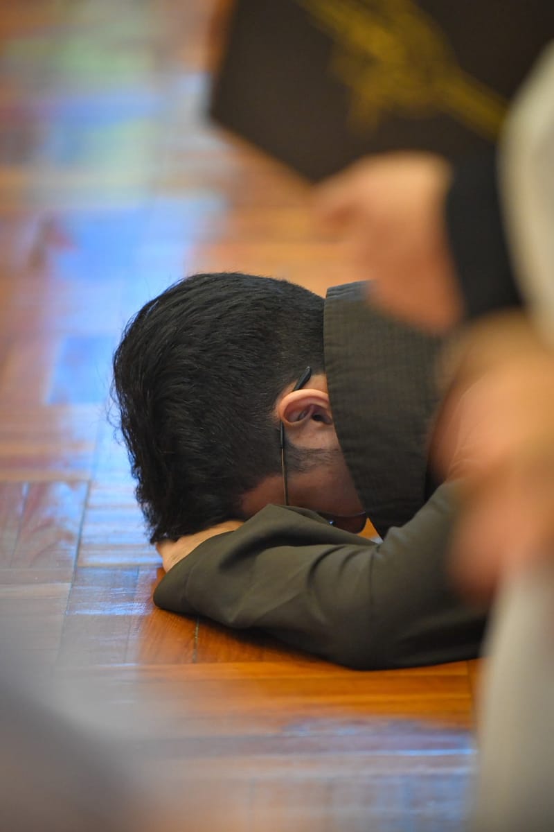 2025年7月1日 李皓朗方濟兄弟 舉行宣發隆重聖願。