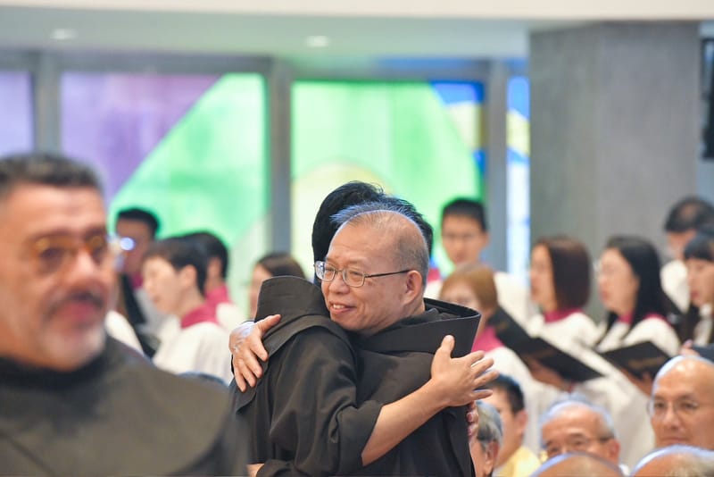 2025年7月1日 李皓朗方濟兄弟 舉行宣發隆重聖願。