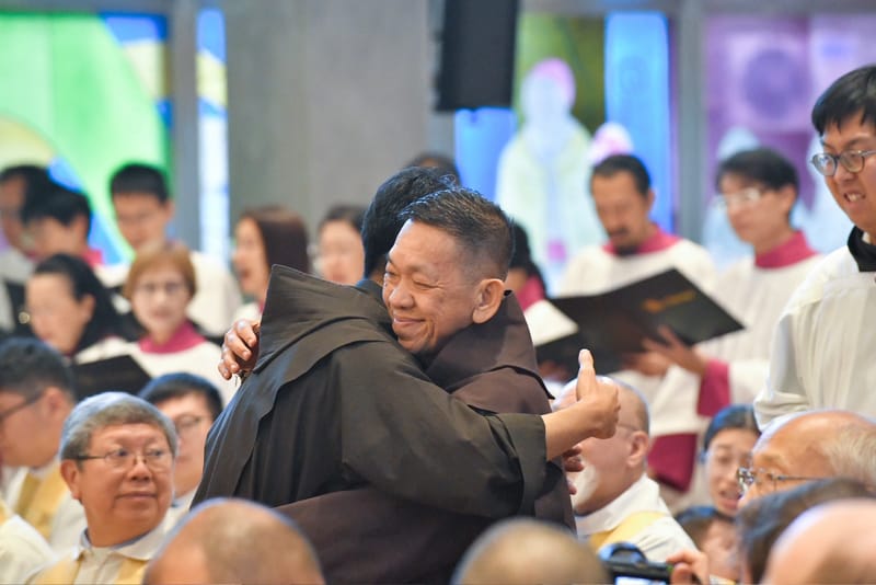 2025年7月1日 李皓朗方濟兄弟 舉行宣發隆重聖願。