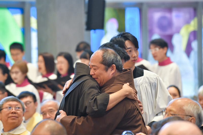 2025年7月1日 李皓朗方濟兄弟 舉行宣發隆重聖願。