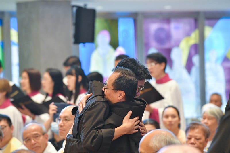 2025年7月1日 李皓朗方濟兄弟 舉行宣發隆重聖願。