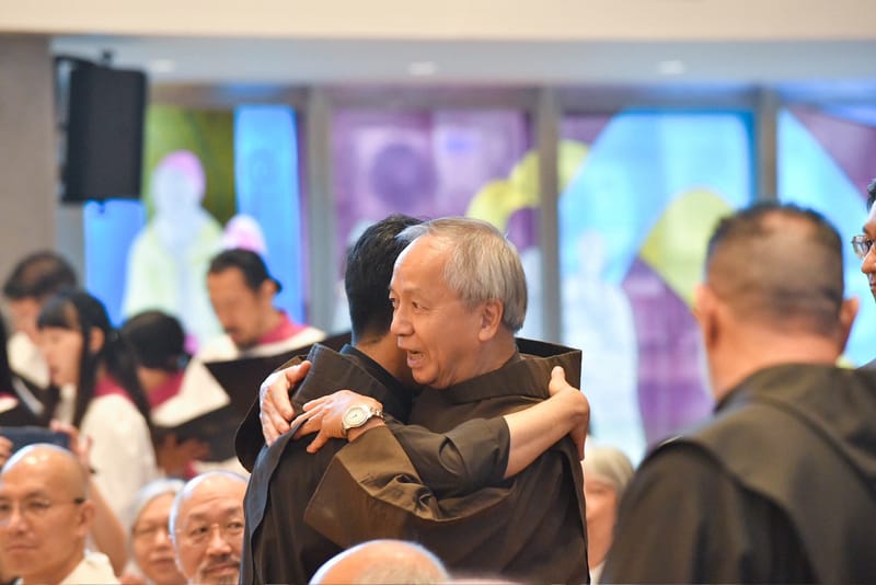 2025年7月1日 李皓朗方濟兄弟 舉行宣發隆重聖願。