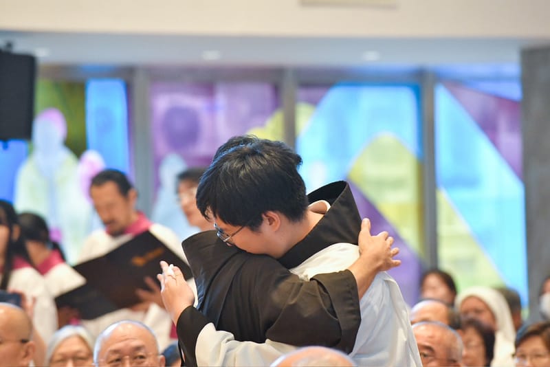 2025年7月1日 李皓朗方濟兄弟 舉行宣發隆重聖願。