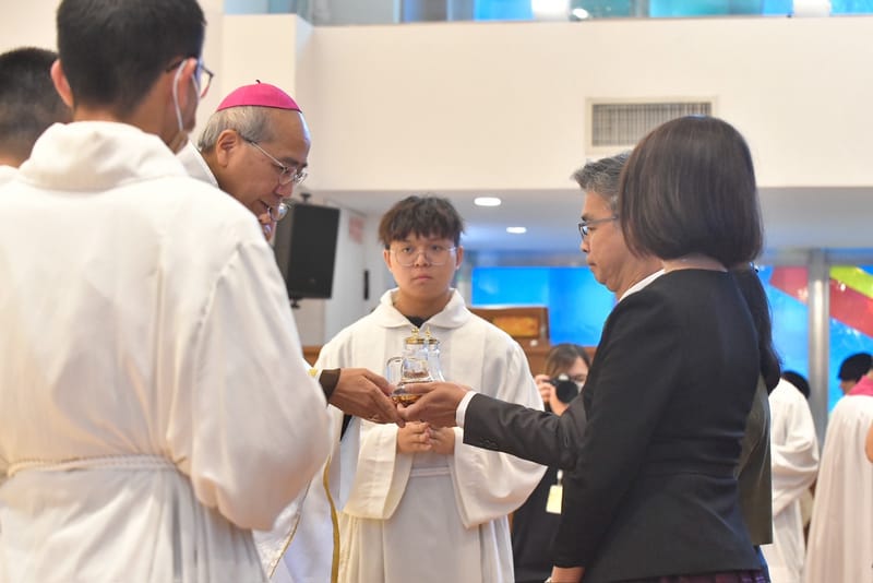 2025年7月1日 李皓朗方濟兄弟 舉行宣發隆重聖願。
