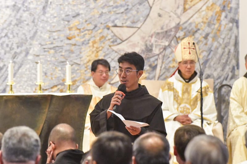 2025年7月1日 李皓朗方濟兄弟 舉行宣發隆重聖願。