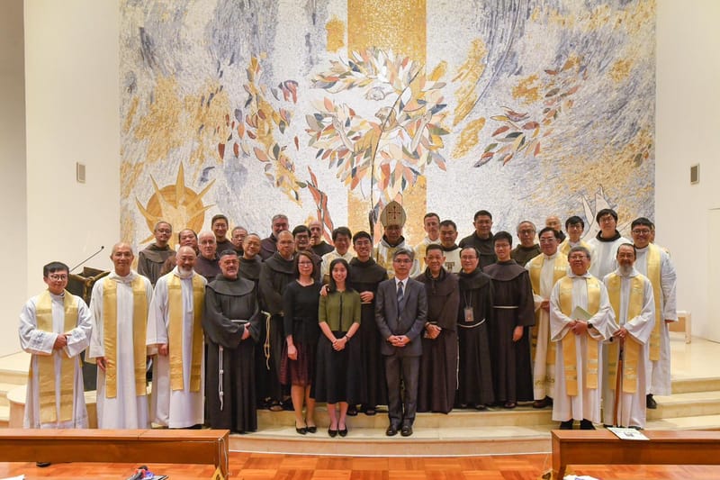 2025年7月1日 李皓朗方濟兄弟 舉行宣發隆重聖願。