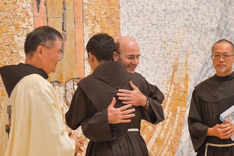 2025年7月1日 李皓朗方濟兄弟 舉行宣發隆重聖願。