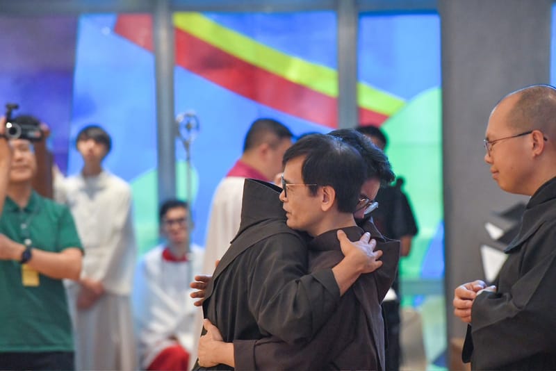 2025年7月1日 李皓朗方濟兄弟 舉行宣發隆重聖願。