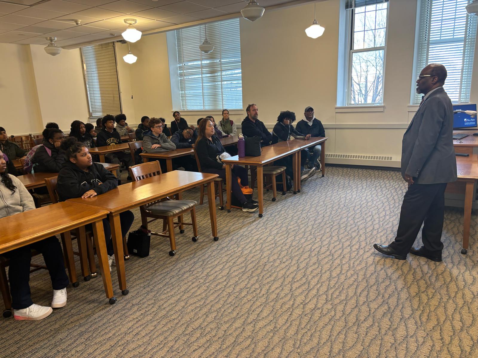 Our Middle School students to a trip to New Paltz today! 