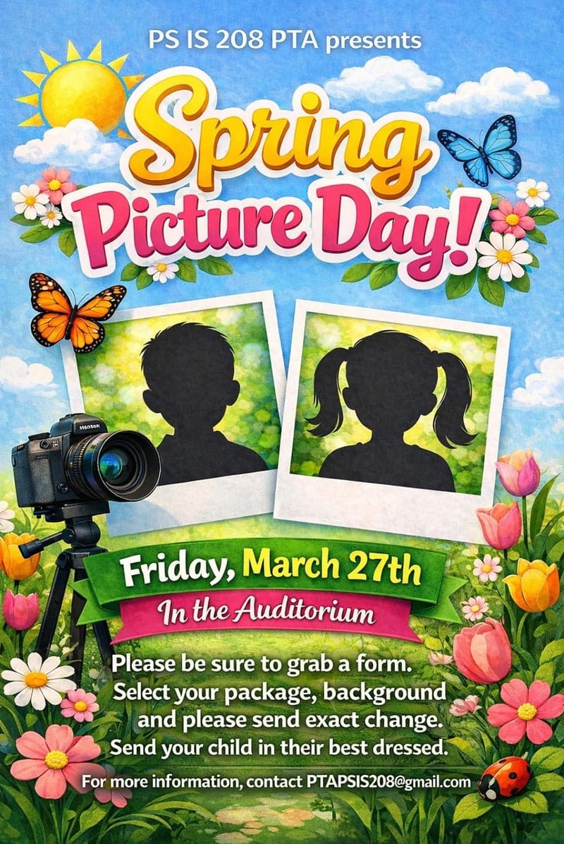 PS/IS 208Q Picture Day