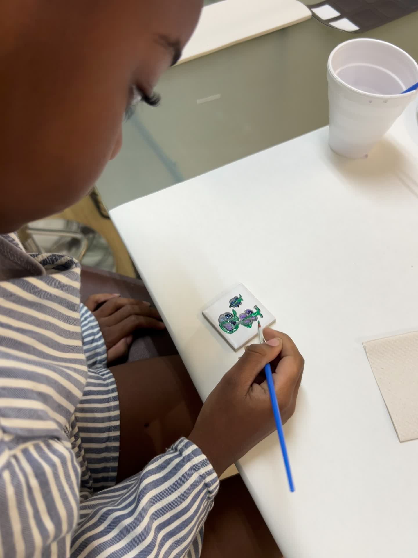 Art workshop with Ky & Le