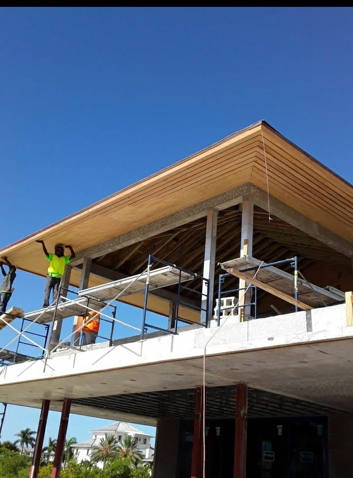 Construction de terrasse