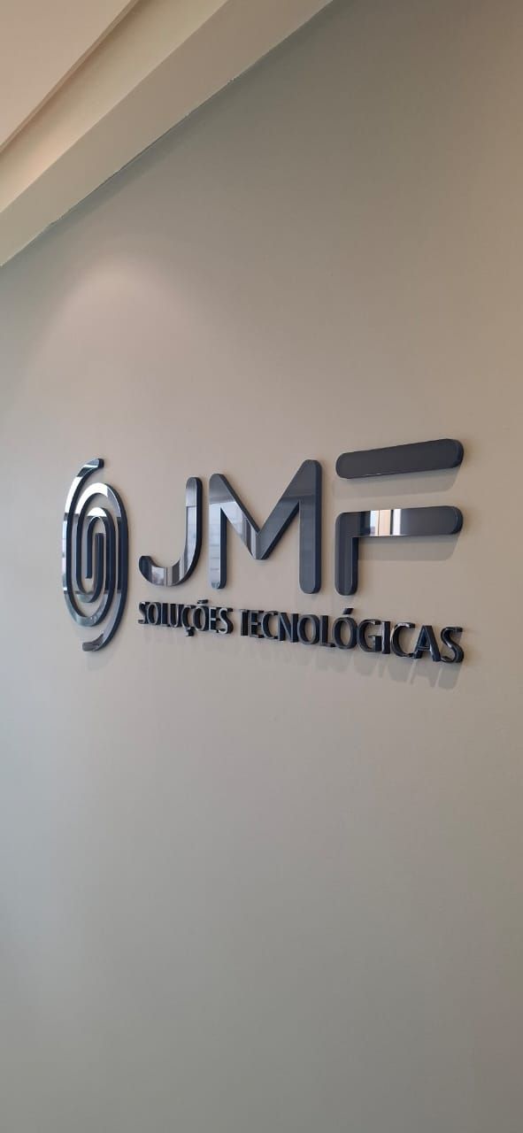 Letreiro em acrílico 10mm pintura automotiva