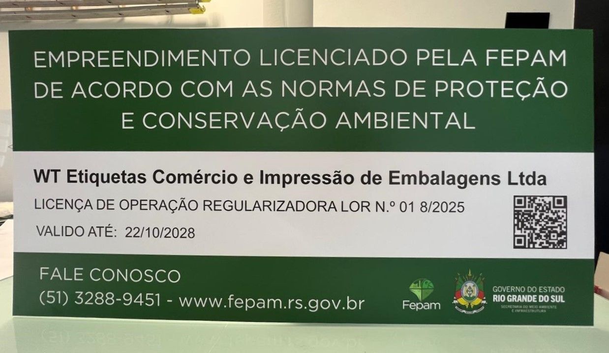 Placa de ACM 3mm adesivada vinil digital